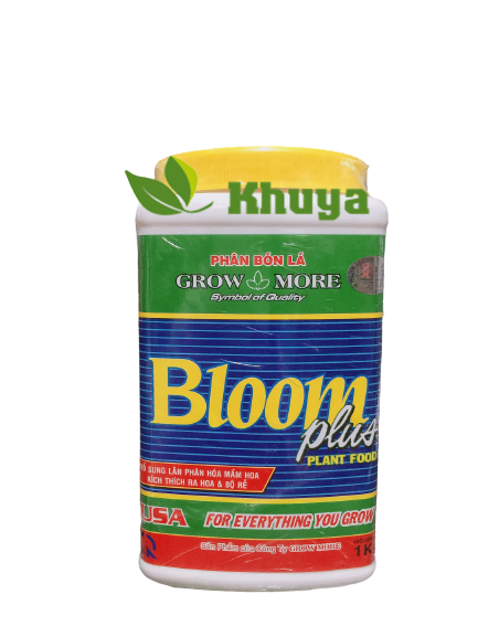 Phân bón lá Growmore Bloom Plus 10-55-10 hộp 1kg Phân hóa mầm hoa