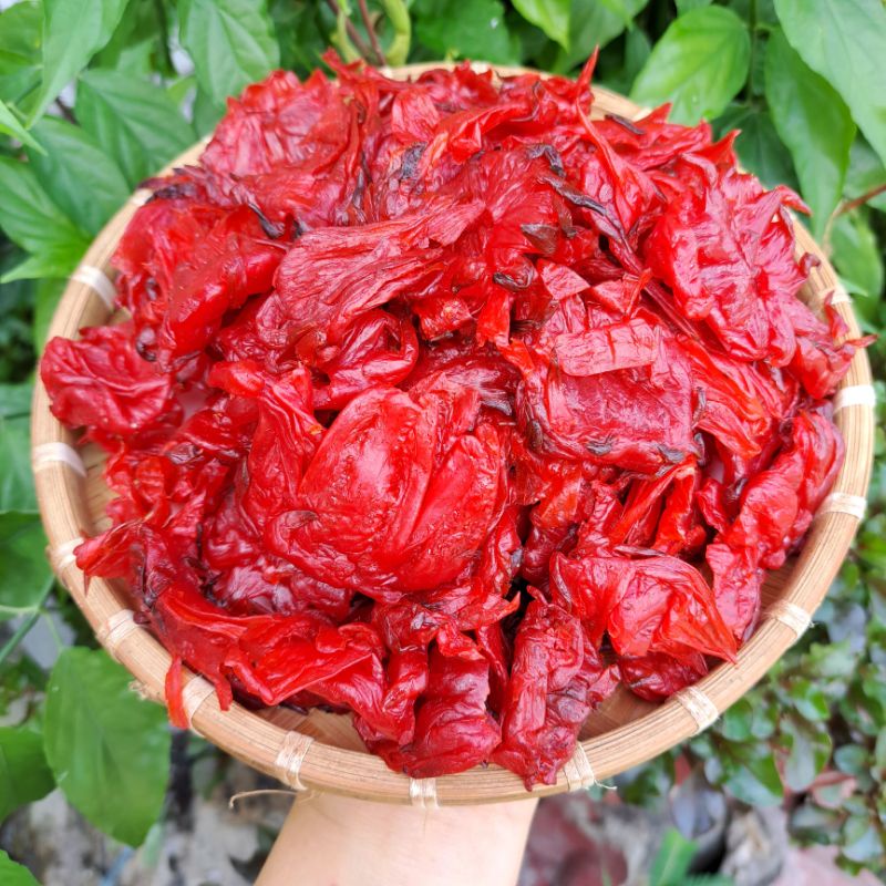 Mứt atiso đỏ / mứt hoa hồng - đặc sản đà lạt - hũ 400 gram