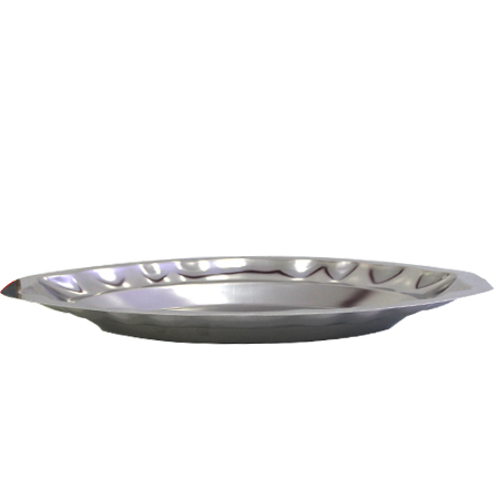 Dĩa HX cạn lớn inox kích thước 40*25*2cm