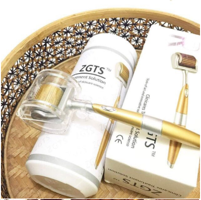 CÂY LĂN KIM TAY ZGTS 192 ĐẦU KIM, kim đủ các size có hướng dẫn lăn tinh chất,kim lăn mặt, kim lăn mặt cầm tay