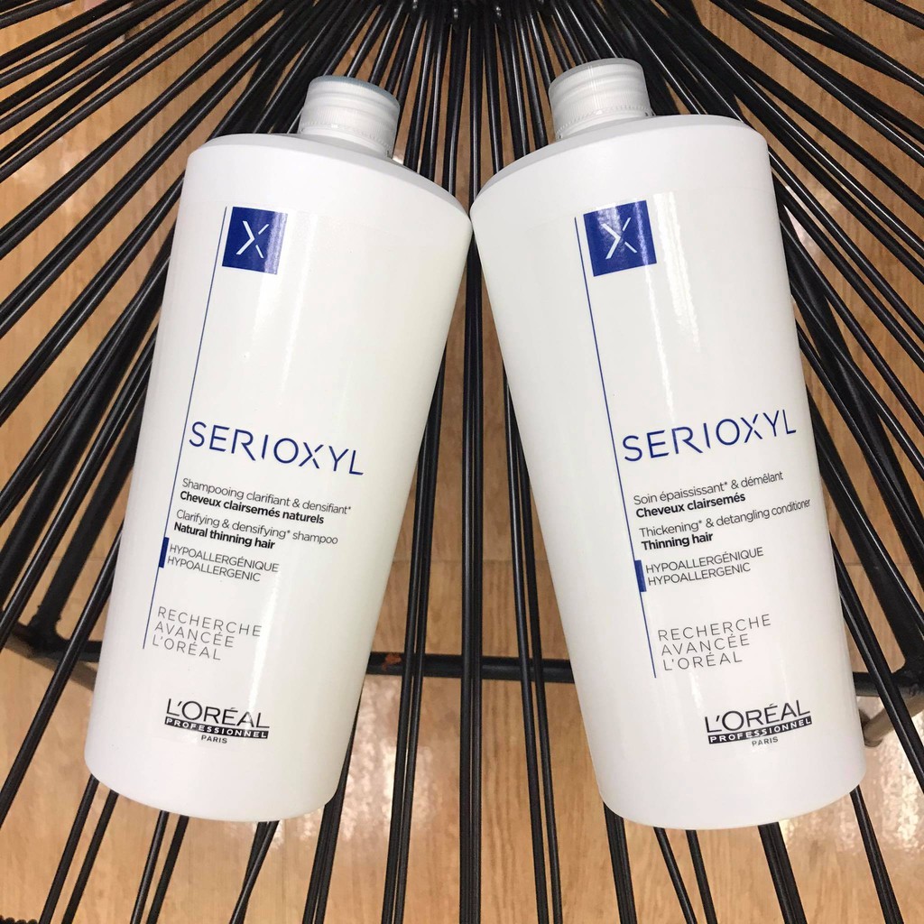 DẦU GỘI CHO TÓC THƯA MẢNH RỤNG L'OREAL SERIOXYL 500ml- 1500ml