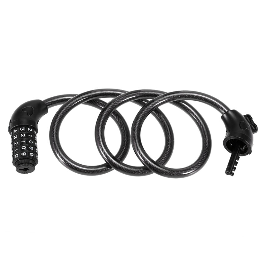 Khóa dây 5 Số Đổi Mật khẩu dài 1,2m