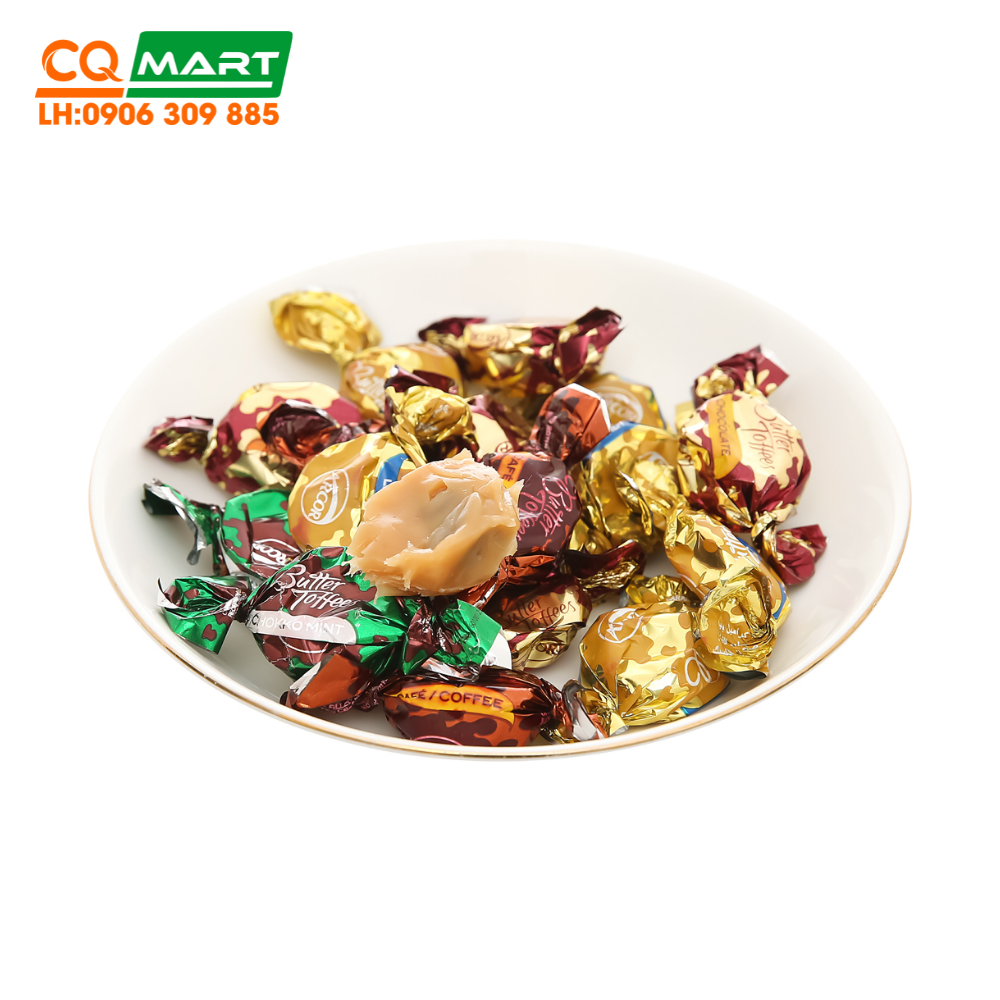 Chocolate Butter Toffees hình thang 300g