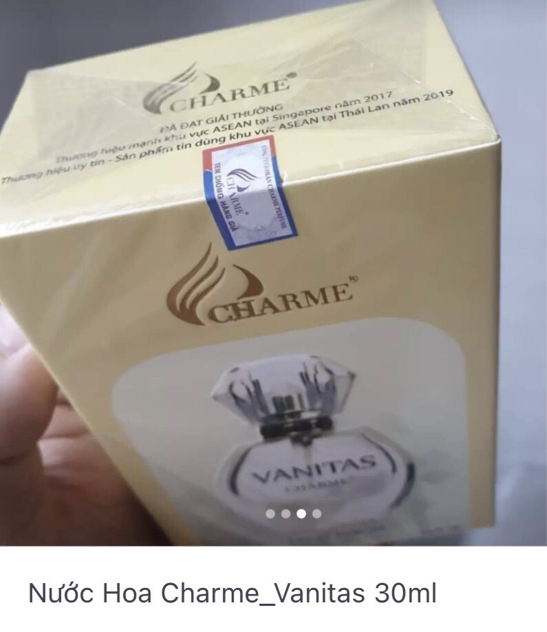 Nước Hoa Charme_Vanitas 30ml Chính Hãng