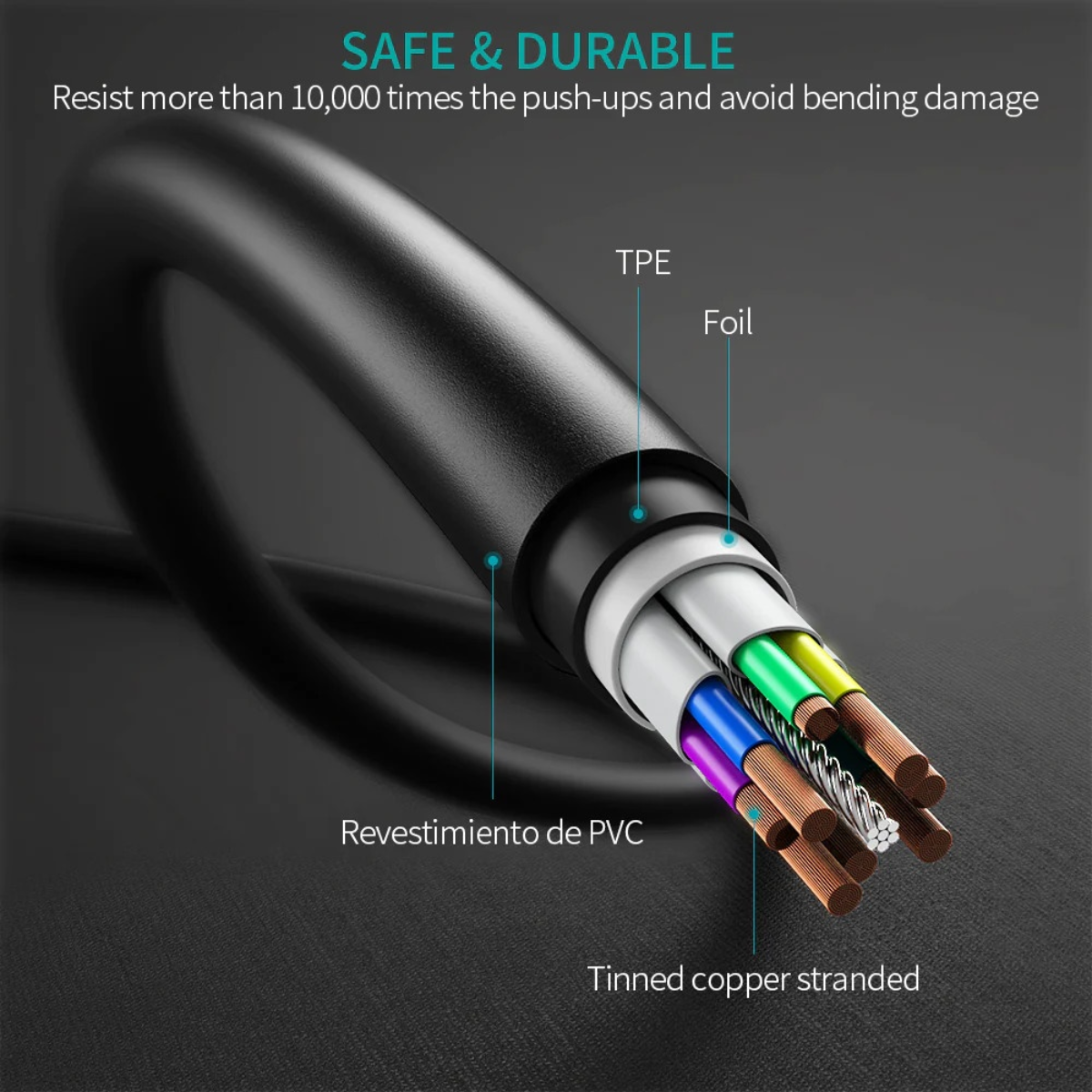 Cáp sạc nhanh Choetech CC000 Type C to Type C 3A Series (Hàng chính hãng)