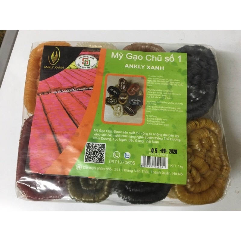 MÌ CHŨ RAU CỦ TỰ NHIÊN 1kg