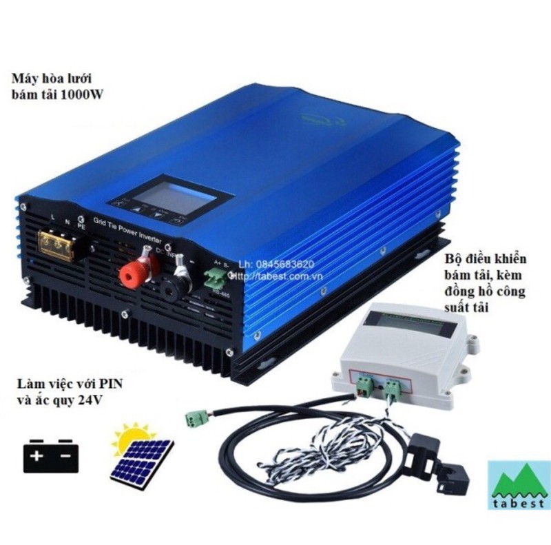 hòa lưới bám tải 1000W