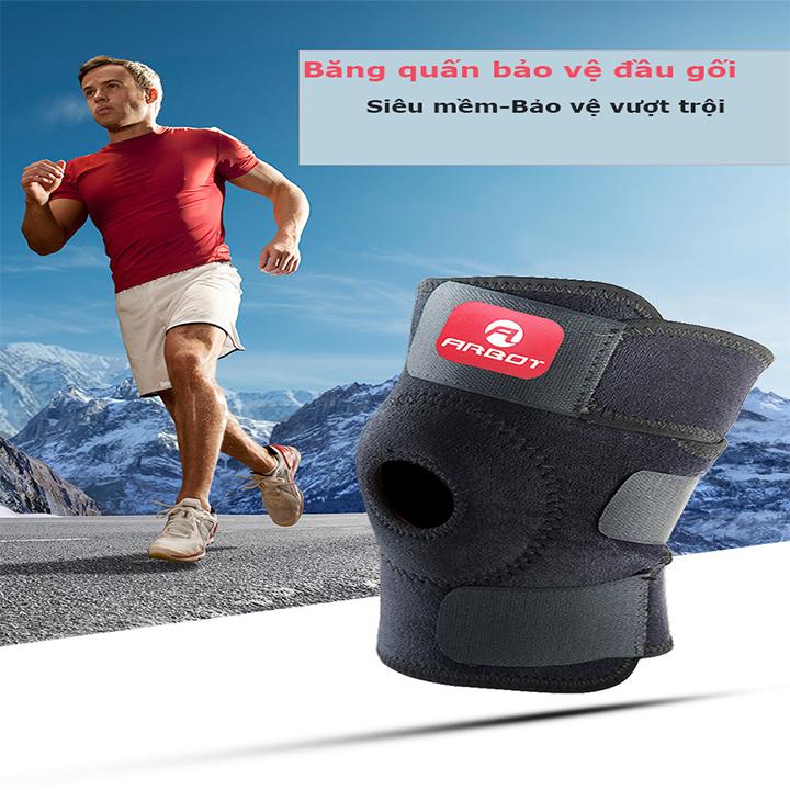 [HCM]Đai hổ trợ dây chằng gối Arbot AB017 (1 đôi)