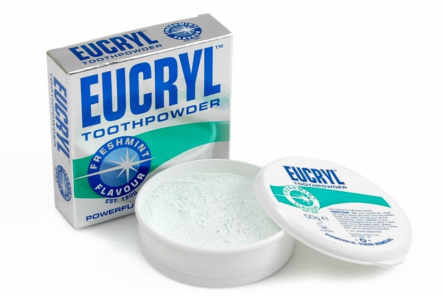 Bột tẩy trắng răng Eucryl 50 gram