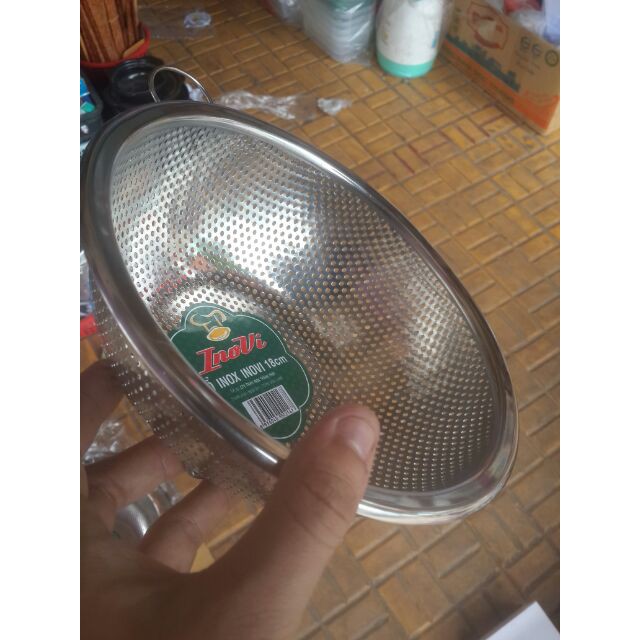 Rổ Inox Dày Nhiều Size Khác Nhau
