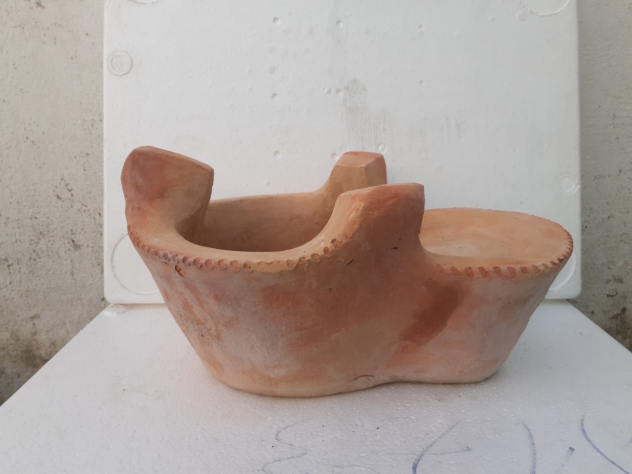 Lò đất nấu củi/ cà ràng loại nhỏ C20*D36 cm ( loại nhỏ)