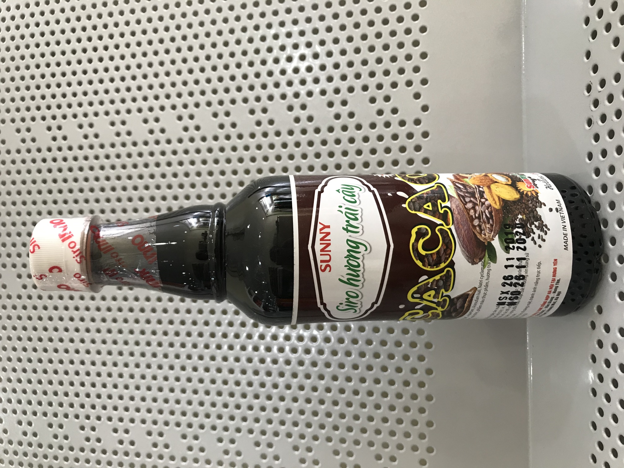 Siro hoa quả 500ml vị Cacao