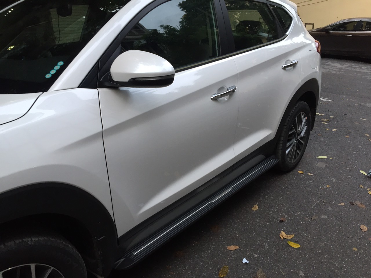 Bệ Bước Chân (Bậc Cửa Xe Tucson 2018-2020)