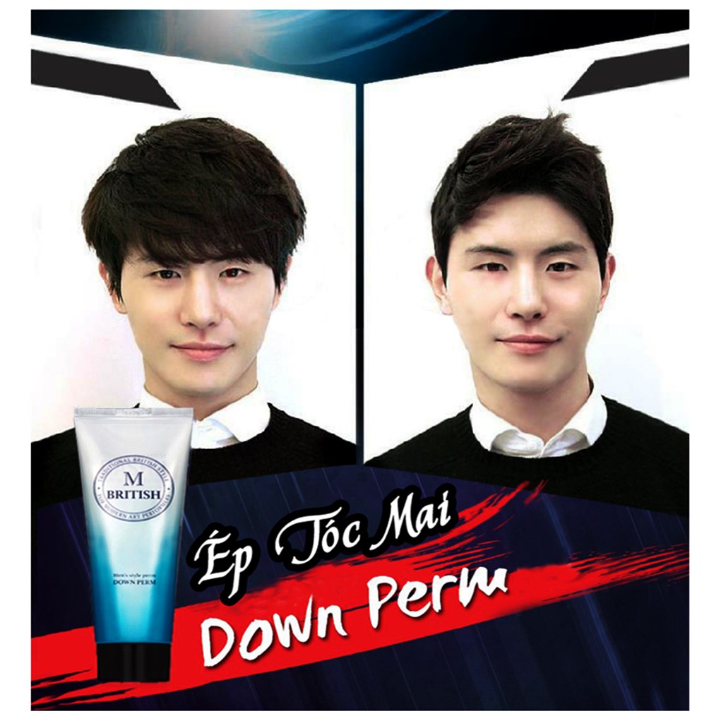 Kem ép side tóc BRITISH M Men's Style Down Perm 200g