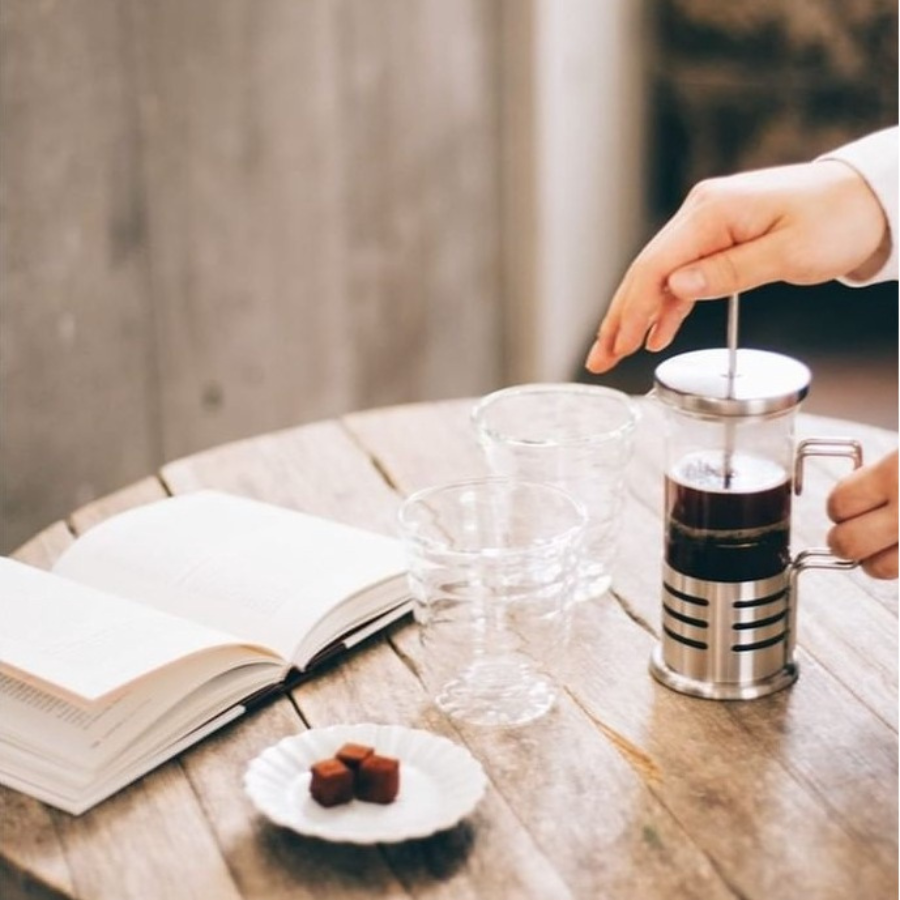 Bình pha cà phê kiểu Pháp HARIO 300ml - French Press THJN-2HSV