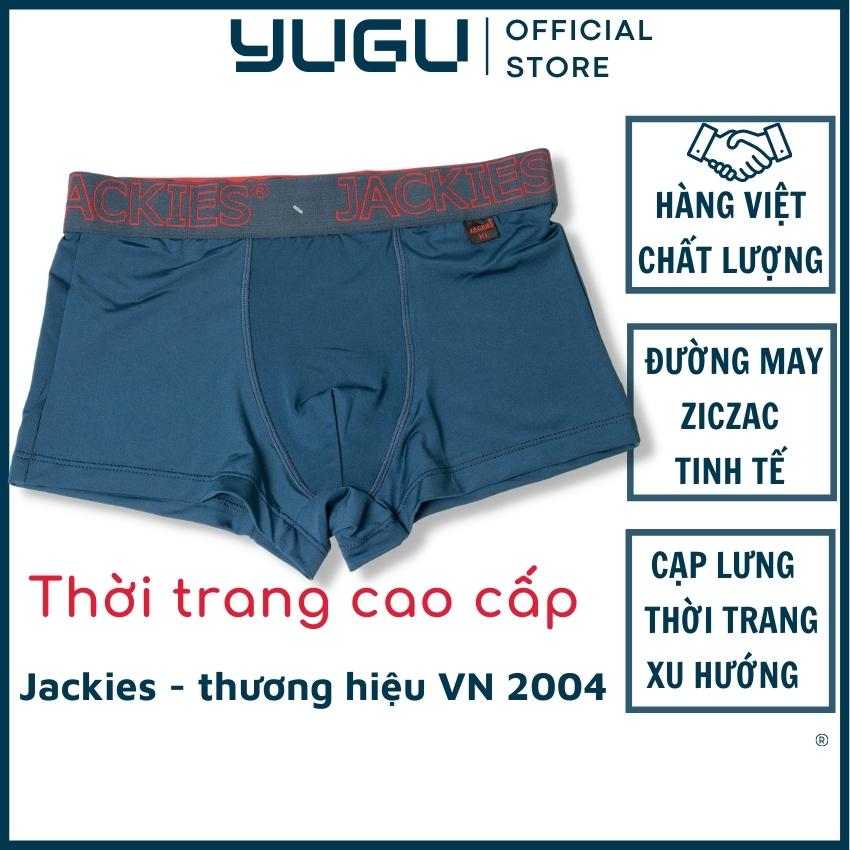 Quần lót nam chính hãng JACKIES N02 - Quần sịp đùi nam thun lạnh thông thoáng bền màu YUGU.