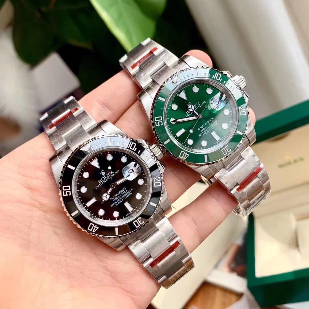 Đồng Hồ R.O.L.E.X Submariner 40mm Automatic, hỗ trợ cót tay,(có video)