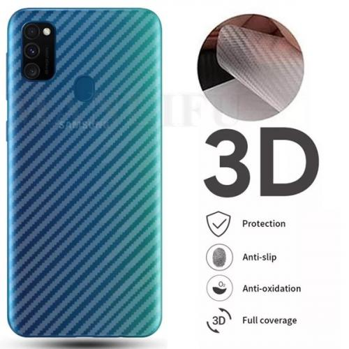Miếng dán vân Carbon mặt lưng cho Samsung Galaxy A21S Chống Bám Vân Tay