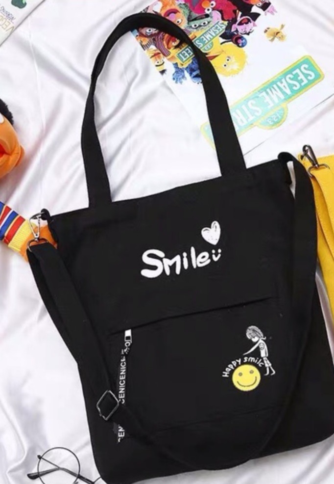 túi tote thời trang smile trái tim s40