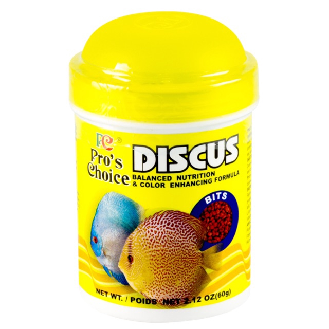 Thức Ăn Hạt Cho Cá Dĩa ProS Choice Discus Bits 60G (Hàng Công Ty)