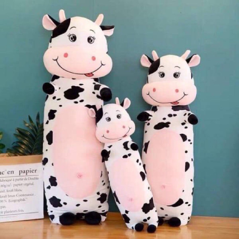 GỐI ÔM BÒ SỮA SIÊU CUTE [ MẪU MỚI RẺ VÔ ĐỊCH]