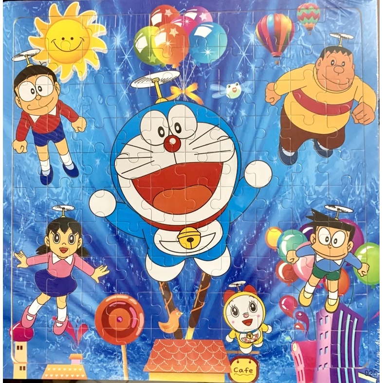 Ghép hình puzzle bằng gỗ [100 miếng] cho bé