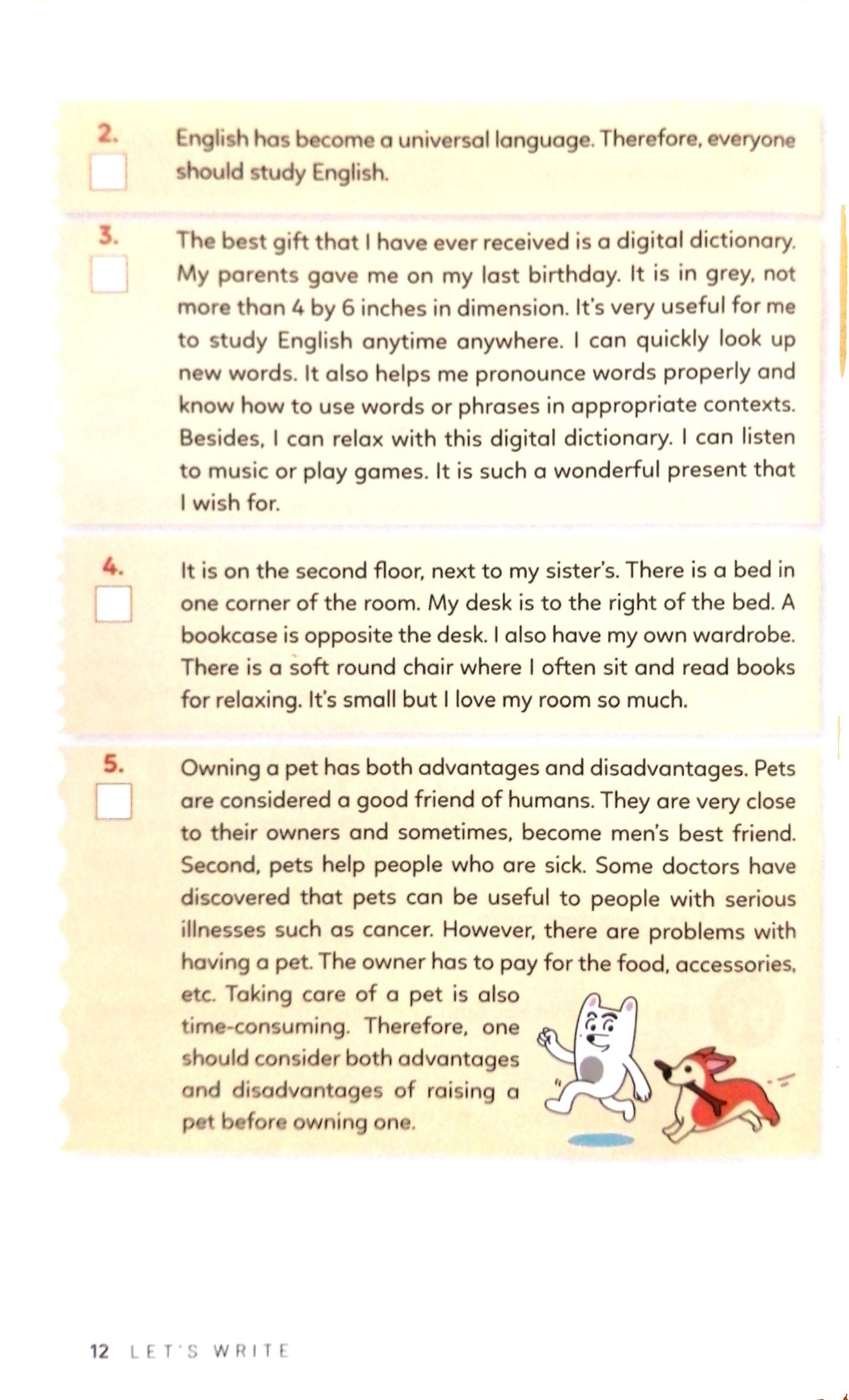 Sách Alphabooks - Let’s Write! 01 - Viết Đoạn Không Khó