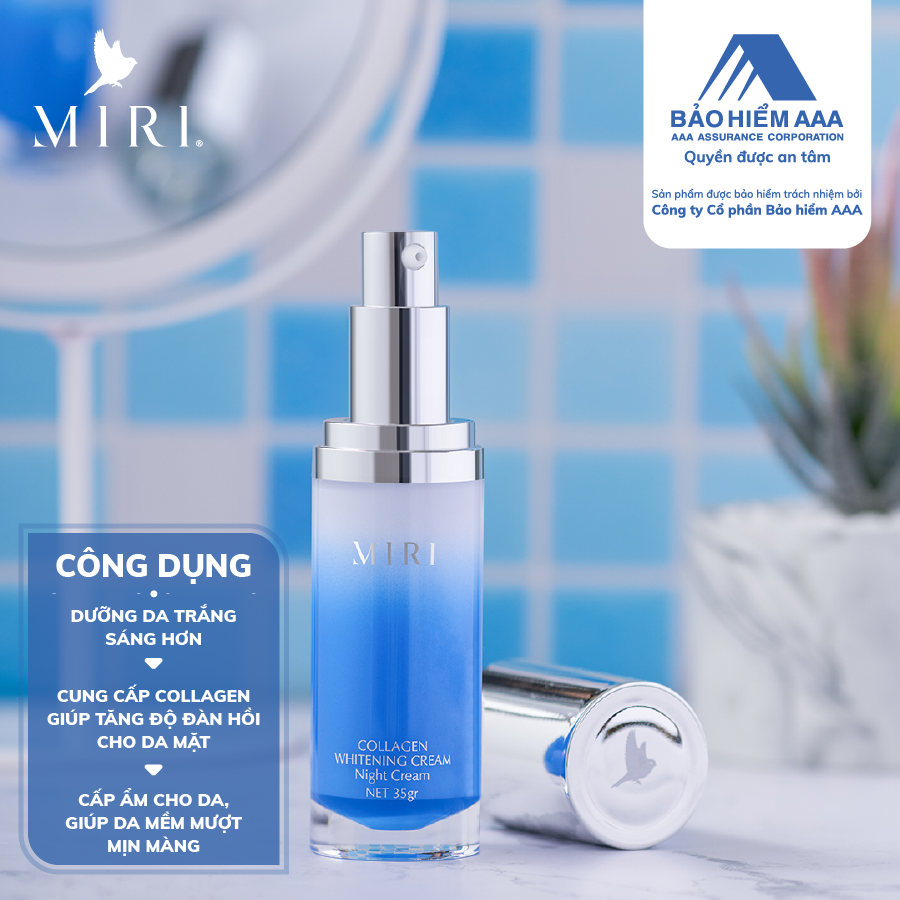 Kem Dưỡng Da Mặt Ban Đêm MIRI (35gr)