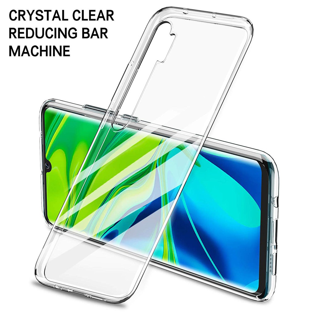 Ốp lưng dẻo trong chống bẩn, chống ố vàng cho Xiaomi Redmi Note 10 Pro