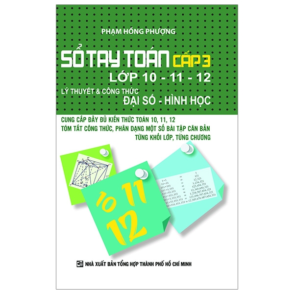 Fahasa - sổ tay toán cấp 3
