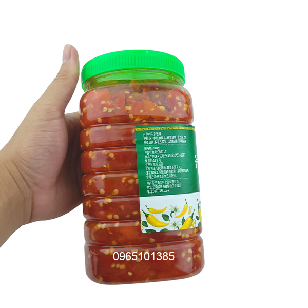 Sốt ớt băm  1,6kg