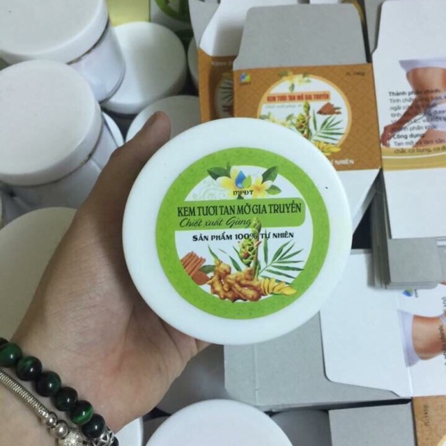 [HCM]Kem tan mỡ Gừng GIA TRUYỀN