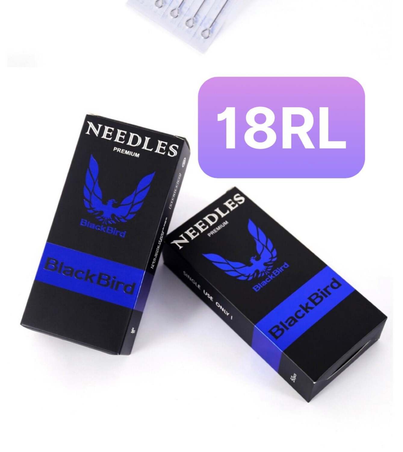 50 kim xăm 18RL chạy khung Black Brid kim ko kèm ngòi