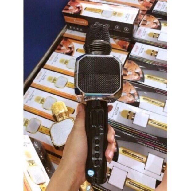 [FREESHIP MAX + MÃ GIẢM GIÁ] - Micro Karaoke Kiêm Loa Bluetooth Sd10 Chính Hãng