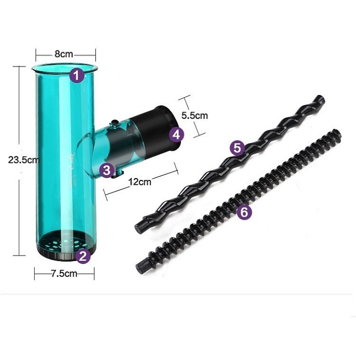 Ống cuốn tóc xoăn lắp máy sấy Tự làm tóc xoăn tại nhà Bán chạy