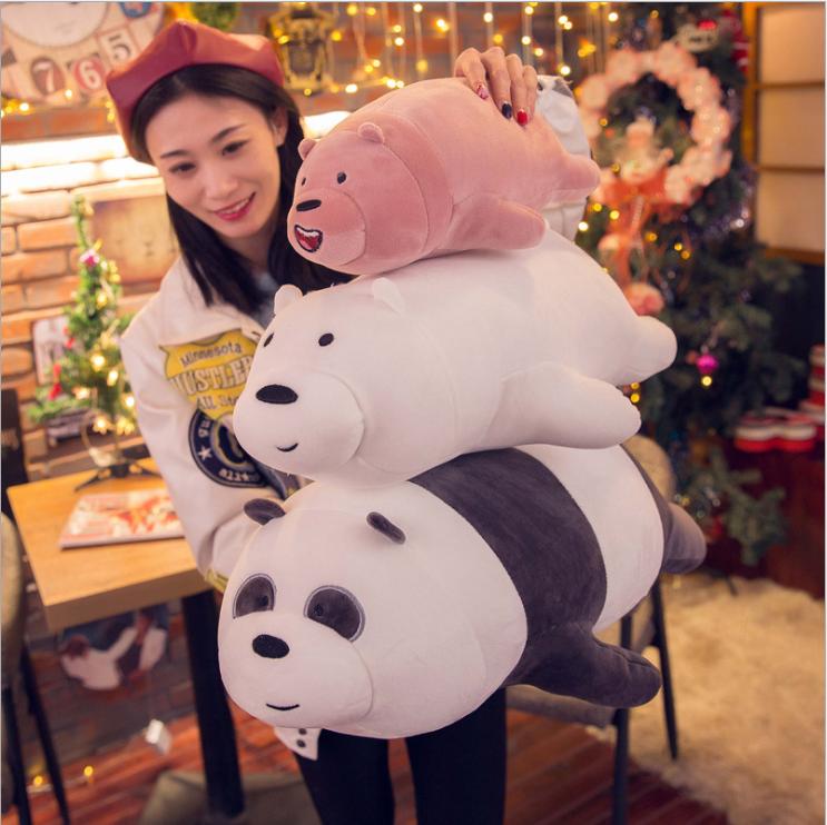 Gấu Bông Bộ 3 We Bare Bears Siêu Dễ Thương
