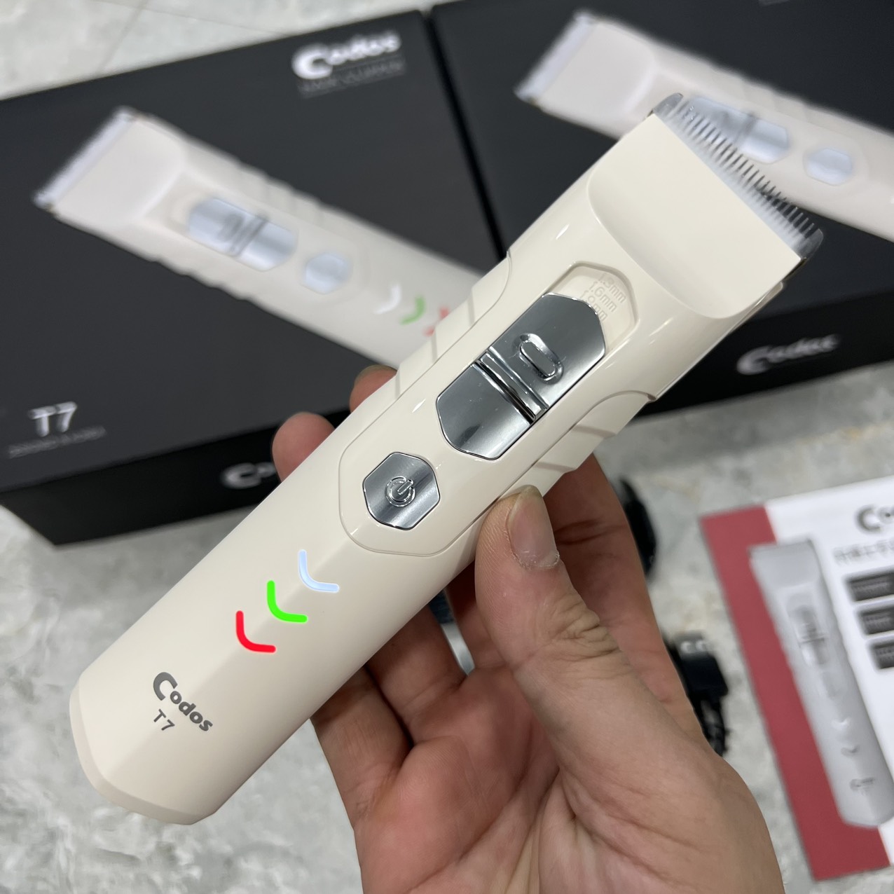 Tông Đơ Cắt Tóc Codos Chc-T7 Hàng Cao Cấp