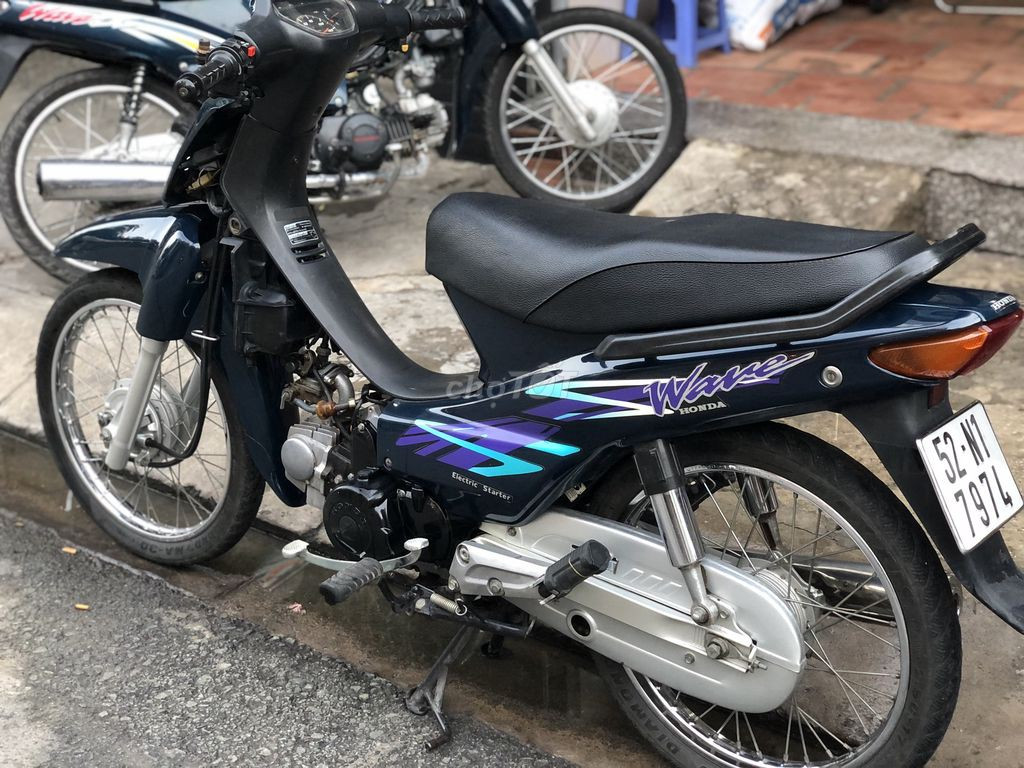 Tem Rời Wave 110 mẫu zin màu xanh tím