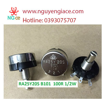 Biến trở Tocos 100R B101 - RV24YN20S, Chiết áp Tocos 100R