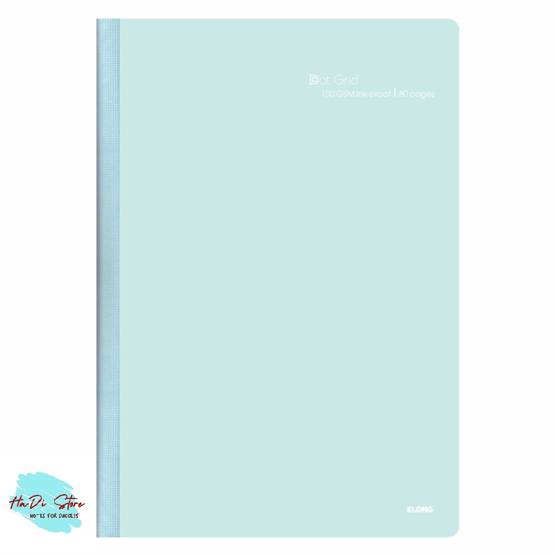 KLONG Vở may dán gáy DOT GRID B5 - 80trang (MS:837)