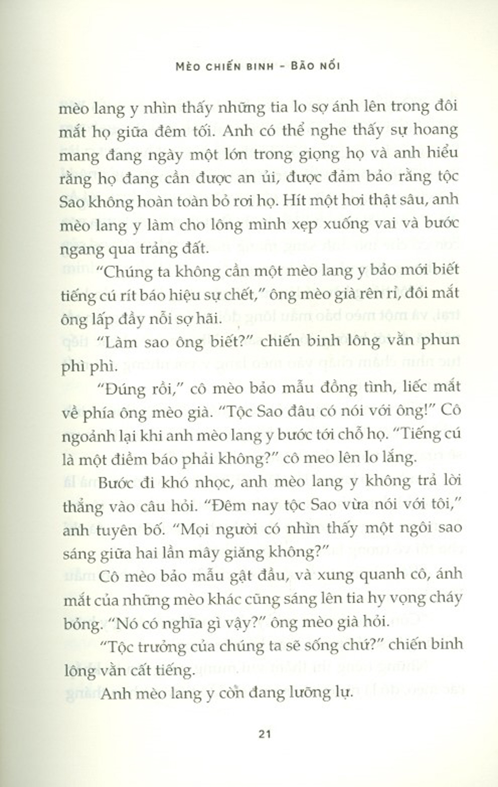 Sách - Mèo Chiến Binh - Bão Nổi - Newshop