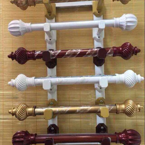 Combo Thanh Treo Rèm 1M _3M5 Bao Gồm Phụ Kiện Trụ PHI 28