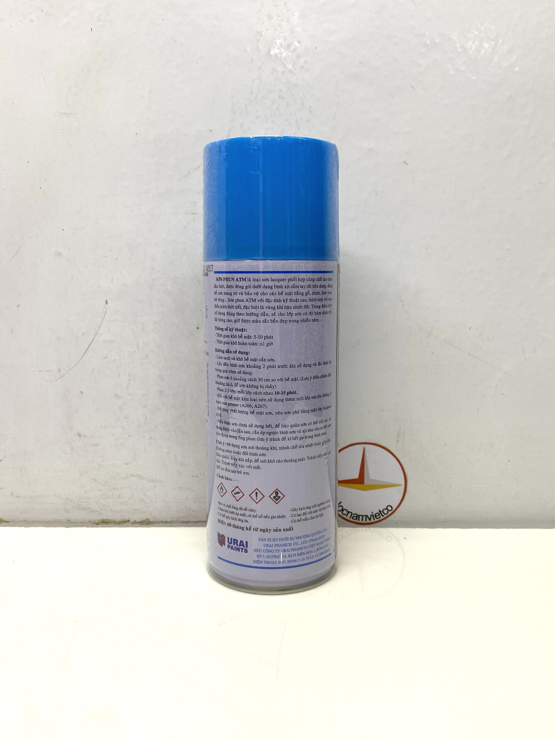 Sơn xịt ATM màu xanh blue A213
