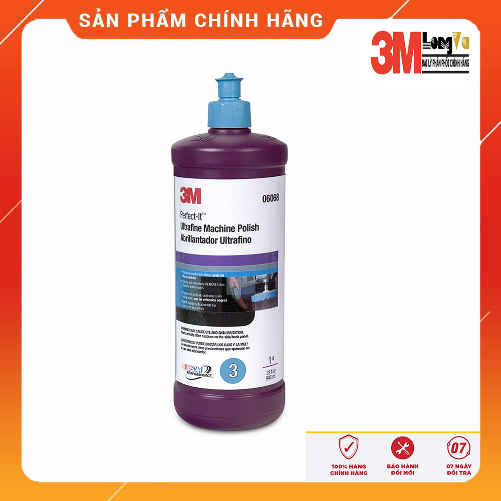 PASTE ĐÁNH BÓNG Ô TÔ 3M BƯỚC 3 PN 06068 (Mỹ)