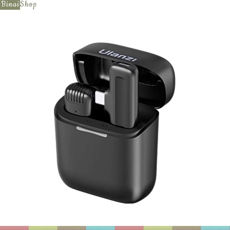 Ulanzi j12/j11 - micro cài áo không dây cho smartphone làm tik tok, youtube, phát trực tiếp