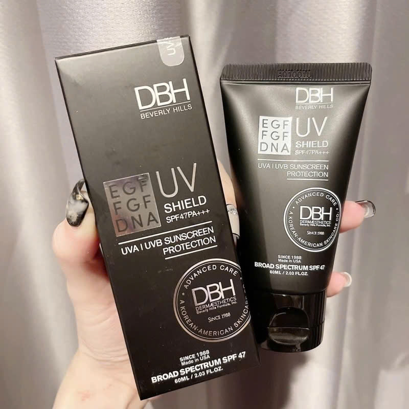 Kem Chống Nắng DBH EGF UV Shield SPF50/PA+++ mẫu mới
