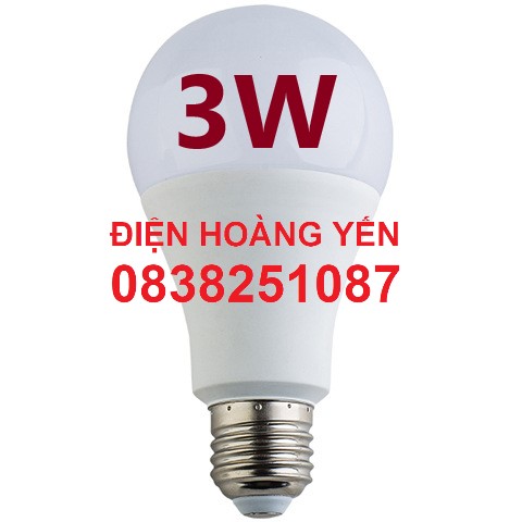 [HCM]BÓNG BÚP TRÒN 3W/ 5W/ LẮP ĐUI ĐÈN TRANG TRÍ