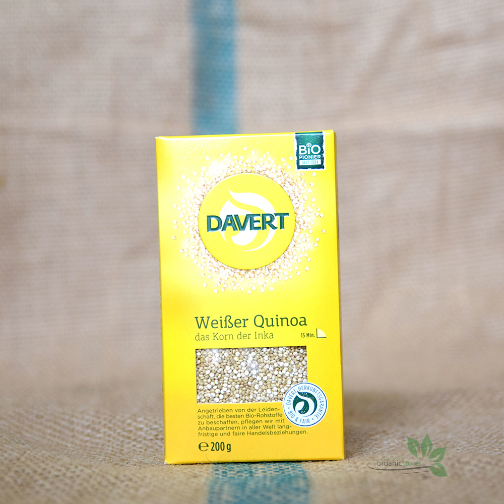 Hạt diêm mạch quinoa trắng hữu cơ Markal/Davert