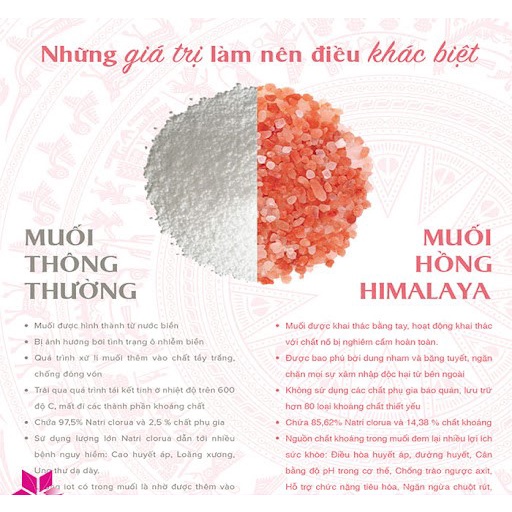 Muối Hồng Hymalia Túi 1KG