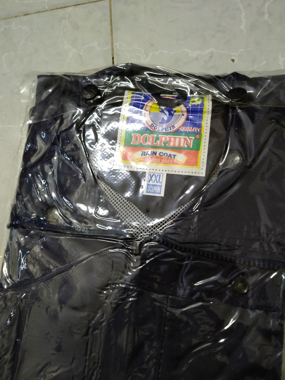 Quần áo mưa Dolphin A8 2 khoá kéo siêu bền